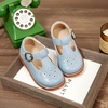 image:imageOtter MOMO ToddlerLittle Girls Mary Jane Slipon School Uniform Party Dress ShoesD750light Blue