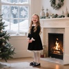 image:imageOtter MOMO ToddlerLittle Girls Mary Jane Slipon School Uniform Party Dress ShoesD766black