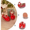 image:imageOtter MOMO ToddlerLittle Girls Mary Jane Slipon School Uniform Party Dress ShoesD766red