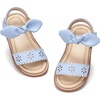 image:imageOtter MOMO Girls Open Toe Princess Flat Sandals with Comfort Sole Summer SandalsDt11 Blue