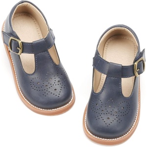 image:imageOtter MOMO Toddler Little Girls Oxford Shoes Mary Jane Flat TStrap School Uniform Party Dress Blue Shoes Size 1