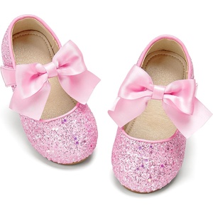 image:imageOtter MOMO ToddlerLittle Girls Mary Jane Ballerina Flats Shoes Slipon School Party Dress ShoesDf18pink