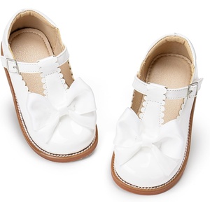 image:imageOtter MOMO ToddlerLittle Girls Mary Jane Slipon School Uniform Party Dress ShoesD766white