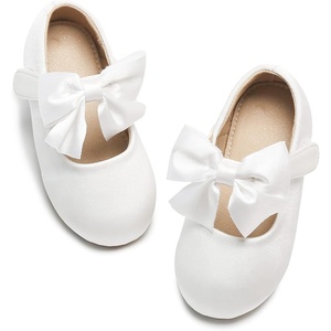 image:imageOtter MOMO ToddlerLittle Girls Mary Jane Ballerina Flats Shoes Slipon School Party Dress ShoesWhited755
