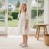 image:imageOtter MOMO ToddlerLittle Girls Mary Jane Ballerina Flats Shoes Slipon School Party Dress White Shoes Size 9