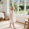 image:imageOtter MOMO ToddlerLittle Girls Mary Jane Ballerina Flats Shoes Slipon School Party Dress White Shoes Size 9