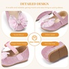 image:imageOtter MOMO Toddler Little Girls Princess Shoes Mary Jane Ballerina Flats Flower Girl Dress ShoesDf32pink