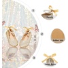 image:imageOtter MOMO Toddler Little Girls Princess Shoes Mary Jane Ballerina Flats Flower Girl Dress ShoesDf34gold