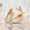 image:imageOtter MOMO Toddler Little Girls Princess Shoes Mary Jane Ballerina Flats Flower Girl Dress ShoesDf34gold