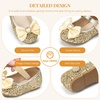 image:imageOtter MOMO Toddler Little Girls Princess Shoes Mary Jane Ballerina Flats Flower Girl Dress ShoesDf37gold