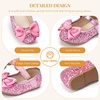 image:imageOtter MOMO Toddler Little Girls Princess Shoes Mary Jane Ballerina Flats Flower Girl Dress ShoesDf37pink