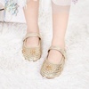 image:imageOtter MOMO Toddler Little Girls Princess Shoes Mary Jane Ballerina Flats Flower Girl Dress ShoesGold