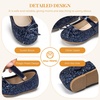 image:imageOtter MOMO ToddlerLittle Girls Mary Jane Ballerina Flats Shoes Slipon School Party Dress ShoesD701navy Blue