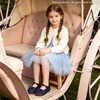 image:imageOtter MOMO ToddlerLittle Girls Mary Jane Ballerina Flats Shoes Slipon School Party Dress ShoesD701navy Blue