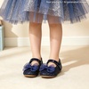 image:imageOtter MOMO ToddlerLittle Girls Mary Jane Ballerina Flats Shoes Slipon School Party Dress ShoesD716navy Blue