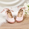image:imageOtter MOMO ToddlerLittle Girls Mary Jane Ballerina Flats Shoes Slipon School Party Dress ShoesDf33pink