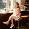 image:imageOtter MOMO ToddlerLittle Girls Mary Jane Ballerina Flats Shoes Slipon School Party Dress ShoesDf33pink