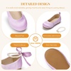 image:imageOtter MOMO ToddlerLittle Girls Mary Jane Ballerina Flats Shoes Slipon School Party Dress ShoesDf33purple
