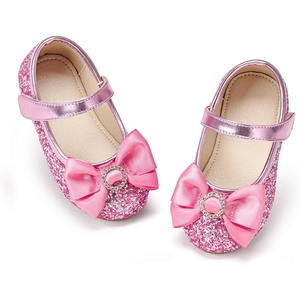 image:imageOtter MOMO Toddler Little Girls Princess Shoes Mary Jane Ballerina Flats Flower Girl Dress ShoesDf37pink