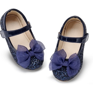 image:imageOtter MOMO ToddlerLittle Girls Mary Jane Ballerina Flats Shoes Slipon School Party Dress ShoesD716navy Blue