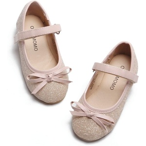 image:imageOtter MOMO ToddlerLittle Girls Mary Jane Ballerina Flats Shoes Slipon School Party Dress ShoesPink